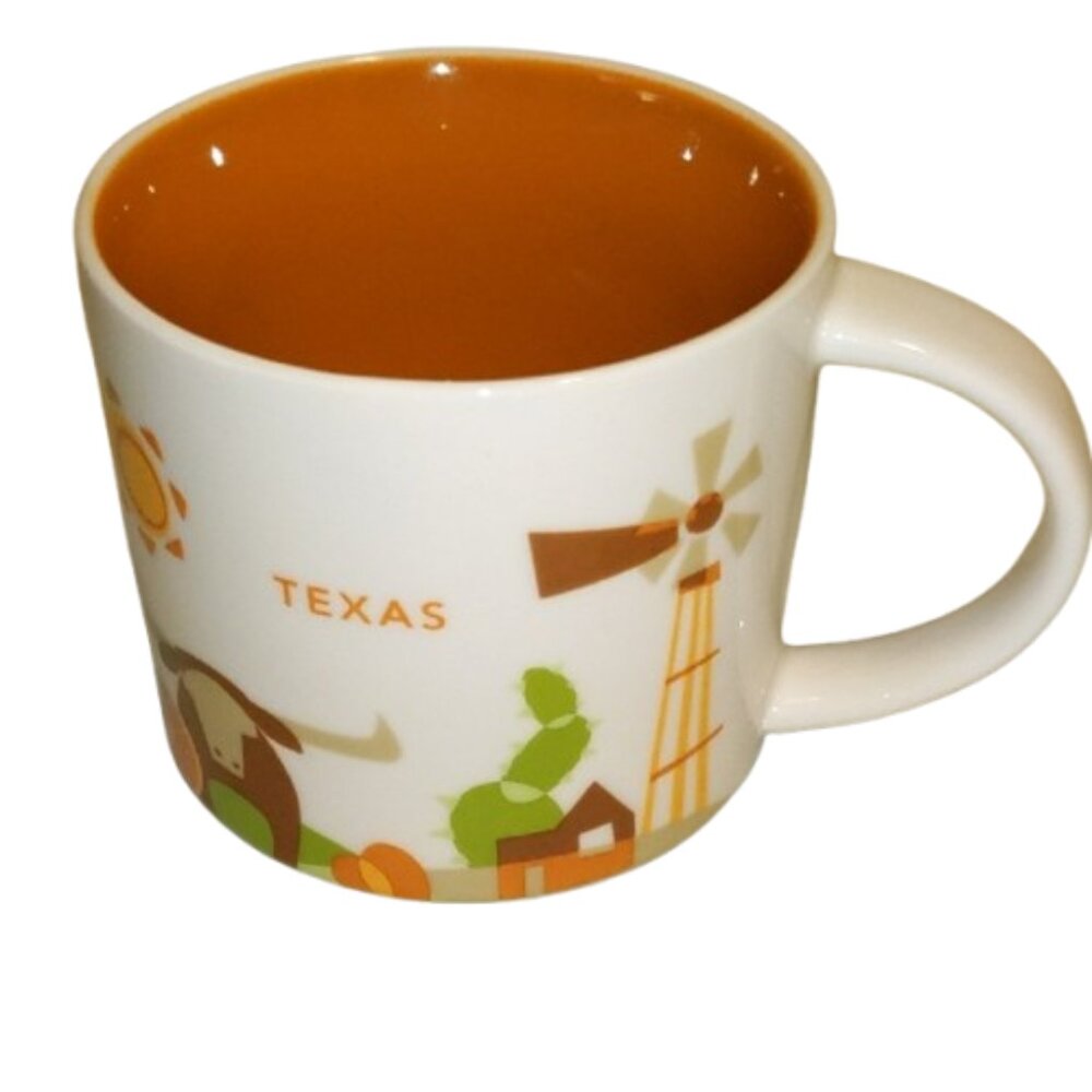 Starbucks Texas You Are Here Series Coffee Cup
